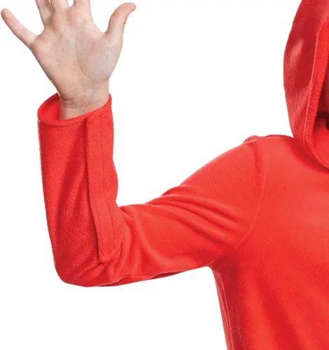 Vista 4 de Disfraz de Elmo para niños, disfraz oficial de calle de sésamo adaptable