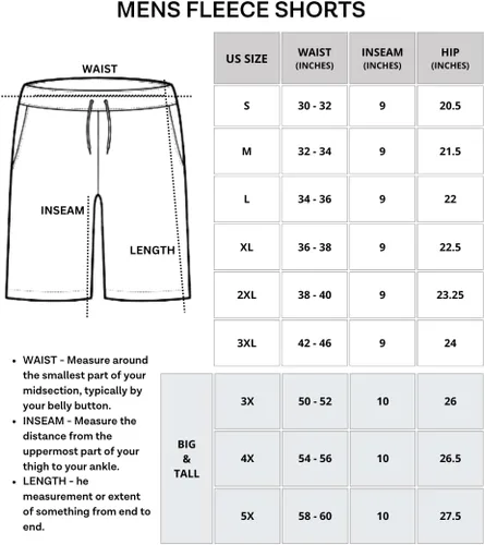 Vista 6 de Real Essentials Paquete de 3 pantalones cortos deportivos de forro polar para hombre de 9 pulgadas, tallas regulares y grandes altas
