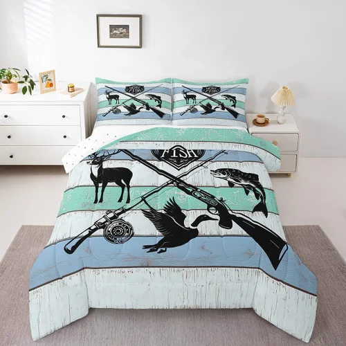 Vista 20 de Castle Fairy - Juego de funda de edredón con bandera estadounidense tamaño King, ropa de cama para niñas y adolescentes, funda de edredón con Multi