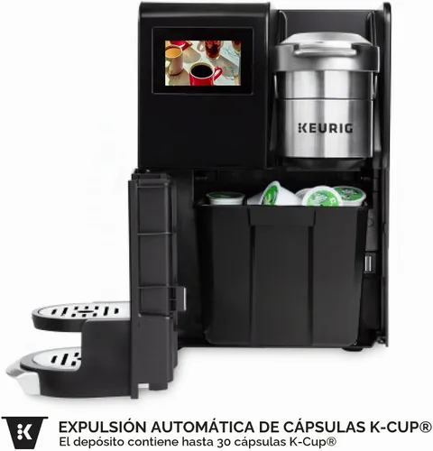 Vista 6 de Keurig K-3550 - Cafetera de una sola porción para grandes empresas, plomada