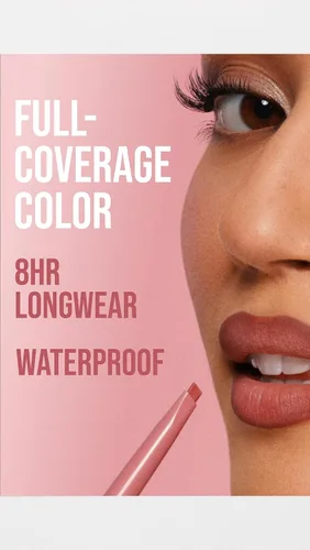 Vista 9 de BUXOM Power Line Delineador de Labios Voluminizador, de Larga Duración, Impermeable y Retráctil, Lápiz de Labios, Fórmula Hidratante con Péptidos