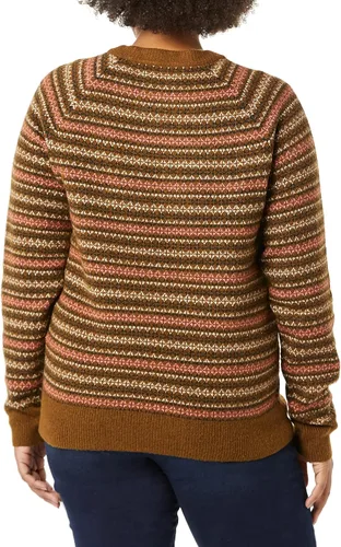 Vista 4 de Tienda Essentials Suéter de cuello redondo suave al tacto para mujer