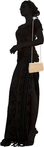 Vista 7 de Sumnn Bolsa de mano de noche, cóctel, graduación, diamantes de imitación brillantes, para novia y dama de honor, boda, fiesta, formal, para mujer