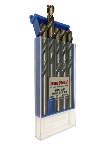 Vista 2 de HSS M35 Brocas espirales para taladro de cobalto, 5