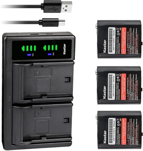 Vista 6 de Kastar LTD2 USB Battery Charger Compatible with Motorola AP-4002, AP-4002H, FRS-009, HKTN4003, KEBT-071F KEBT-071-F, KEBT-650, NNTN4384, NNTN4385