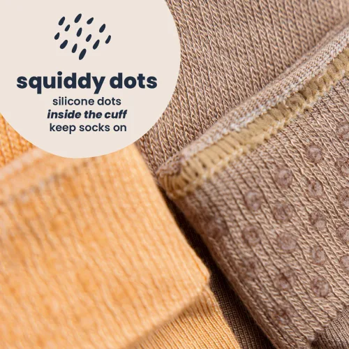 Vista 98 de squid socks Calcetines de viscosa de bambú 0-6M, 6-12M, 12-24M y 2T-3T Calcetines que se mantienen puestos