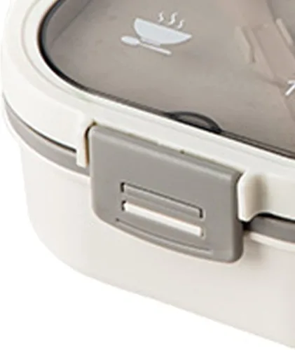 Vista 7 de Lonchera sellada para ensalada, contenedor de plástico para ensalada, para microondas, ensalada, lonchera, contenedor para aderezos de ensalada