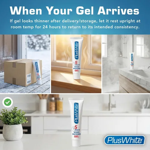 Vista 3 de Plus White Gel blanqueador Premier Speed de 5 minutos, 2.0 onzas - El empaque puede variar