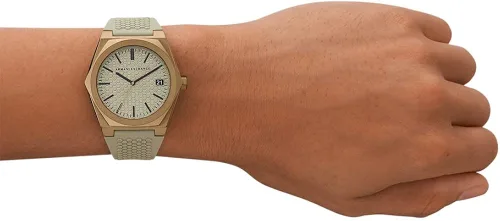 Vista 5 de AX Armani Exchange - Reloj de cuarzo para hombre con correa de acero inoxidable