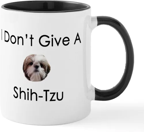 Vista 40 de CafePress Cute Shih Tzu Dog Mugs - Taza de café de cerámica de 11 oz (11.0 fl oz)