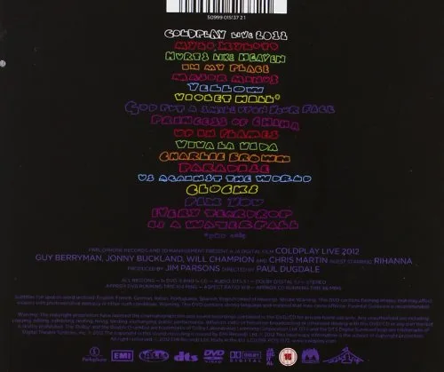 Vista 2 de Coldplay Live 2012CDDVD Explicit