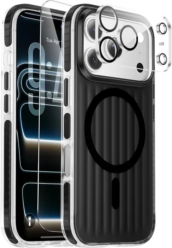 Vista 22 de Funda magnética diseñada para iPhone 11, [probada contra caídas de grado militar] [compatible con MagSafe] Funda protectora delgada translúcida mate