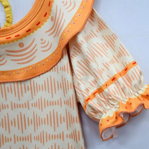 Vista 6 de MEFINESHOW Disfraz de Mirabel para niñas vestido de princesa Luisa Isabela Madrigal disfraz de Halloween con bolsa