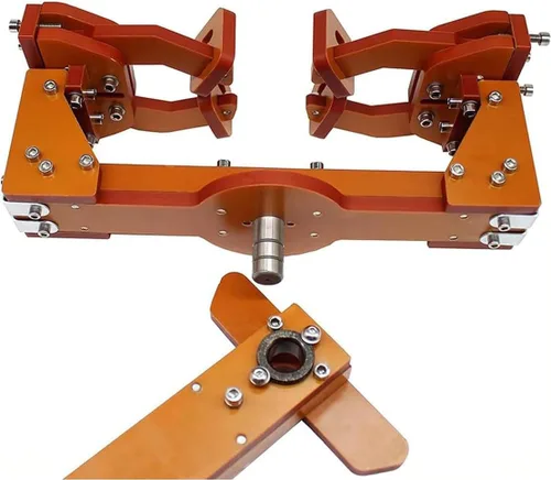 Vista 6 de Máquina de encordar raquetas de bádminton, máquina de roscar eléctrica de marco de raqueta de bricolaje, fija de 6 puntos, diseño inteligente