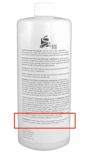 Vista 2 de Super Star Desarrollador de peróxido en crema 40 Volumen - 16 Oz