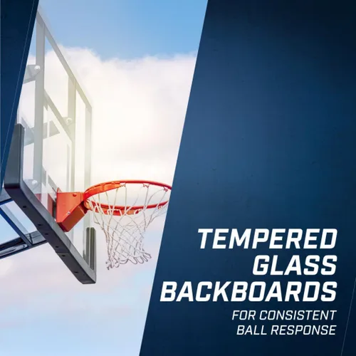 Vista 4 de Goalsetter Baloncesto ajustable en el suelo