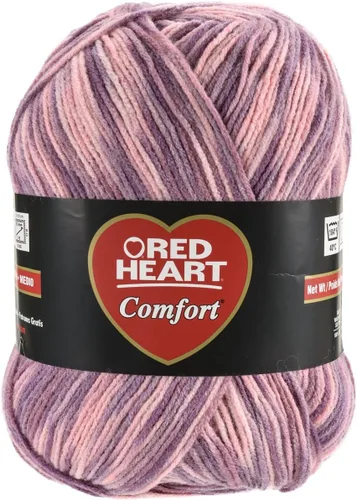 Vista 82 de RED HEART Hilo Comfort Shimmers, ópalo blanco