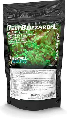 Vista 5 de Brightwell Aquatics Reef blizzard-l planktonic en polvo mezcla de alimentos para lps Corales