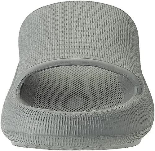 Vista 5 de Joomra - Sandalias acolchadas tipo pantuflas para mujeres y hombres antideslizantes de secado rápido sandalias para baño con suela gruesa
