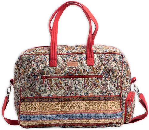Vista 18 de Maison d' Hermine Bolsas de fin de semana para mujer, de algodón, acolchadas, para equipaje nocturno, bolsa de fin de semana para hombres, regalos