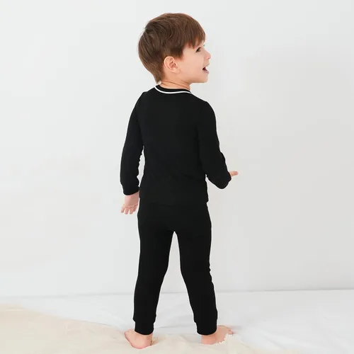 Vista 3 de pureborn Baby Pajamas Set Pjs - Kids Toddler Boy Girl Long Sleeve Snug Fit Cotton Sleepwear 2pcs 18M-7Y