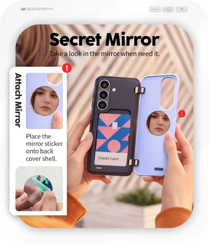 Vista 61 de GOOSPERY Parachoques magnético para puerta compatible con Galaxy S9 Plus, tarjetero tipo billetera con cierre automático por iman, funda protectora