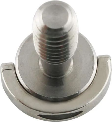 Vista 3 de E-outstanding Tornillo con bisagras de anillo en D, 2 piezas de rosca de 1/4-20 rosca, tornillos de fijación de cámara de acero inoxidable