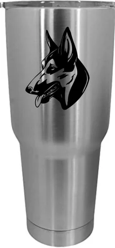 Vista 431 de Cairn Terrier - Vaso grabado con temática de perro, 30 onzas