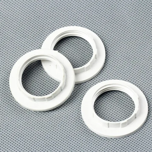 Vista 2 de 6pcs blanco pantalla collar anillo reemplazo lámpara E14 hogar Gadget