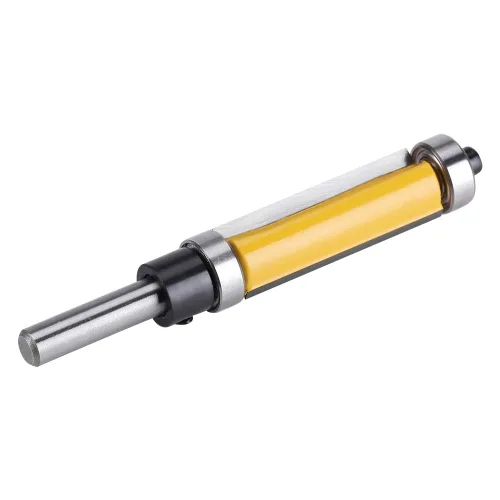 Vista 9 de Juego de brocas de enrutador de recorte empotrado, rodamientos superiores de carburo cementado, kit de brocas de corte empotrado con rodamiento