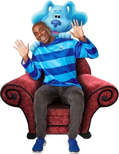 Vista 2 de Rubie's Adult Blue's Clues and You Josh Costume Top, As Shown