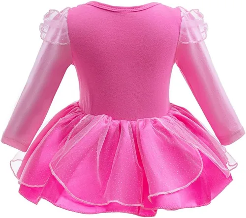 Vista 125 de Disfraz de princesa de Belle Sofía Blancanieves para niñas pequeñas, disfraz de princesa, Navidad, Halloween, mameluco con diadema