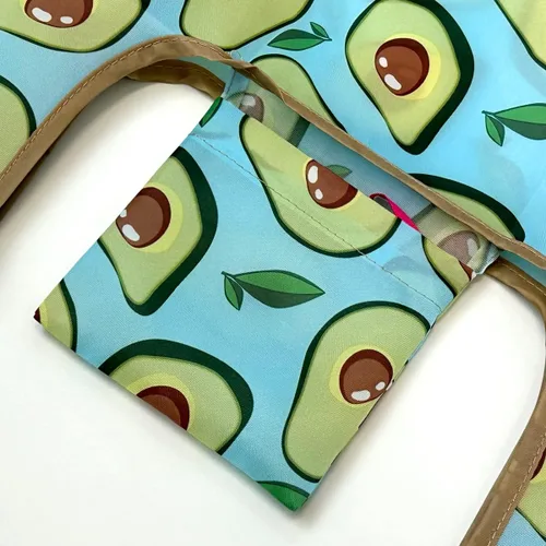 Vista 4 de Wrapables JoliBag Collection - Bolsa de compras reutilizable (juego de 2)