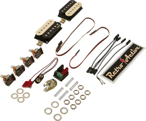 Vista 2 de EMG Fat 55 Humbucker Set - Negro