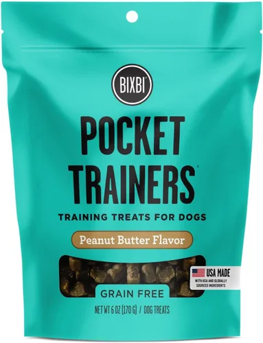 Vista 3 de BIXBI Pocket Trainers Golosinas de Tocino para Perros 6oz