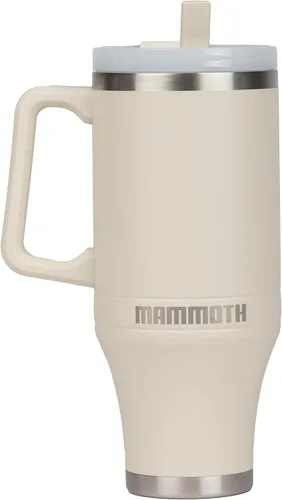 Vista 9 de Mammoth Coolers Ascent - Vaso aislado de 40 onzas, color blanco