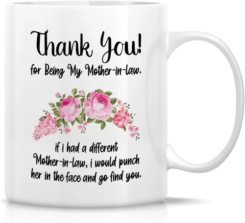 Vista 17 de Retreez - Taza divertida con texto en inglés "Mum Well Done I'm Awesome", 325 ml, tazas de café de cerámica, mensaje divertido, sarcástico