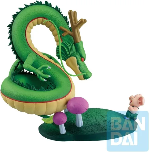 Vista 3 de Figura de Ichibansho - Dragon Ball - Oolong & Shenron (Historia del Dragón II) Momento Revelable Estatua Coleccionable