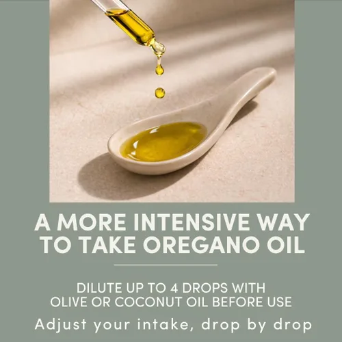 Vista 9 de Oregavit Aceite de orégano griego salvaje 100% puro, 100% puro sin diluir, 86-90% Carvacrol, alta potencia, apoyo inmunológico, a base de plantas