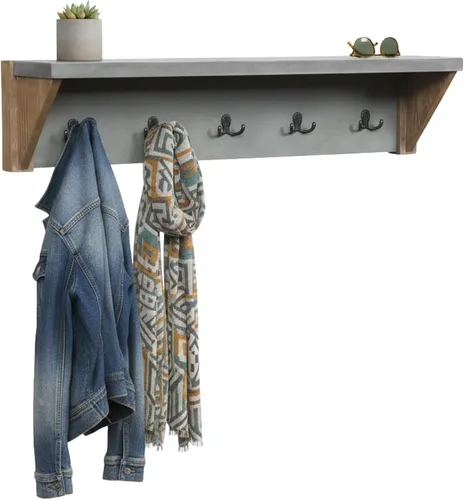 Vista 14 de Alaterre Furniture Newport 40" Gancho para abrigos