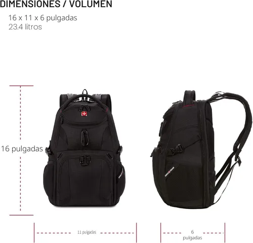 Vista 6 de SwissGear 1900, Negro