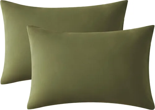 Vista 9 de EXQ Home - Fundas de almohada para niños pequeños 13x18, juego de 2 fundas de almohada de viaje, funda de almohada pequeña para almohada de bebé