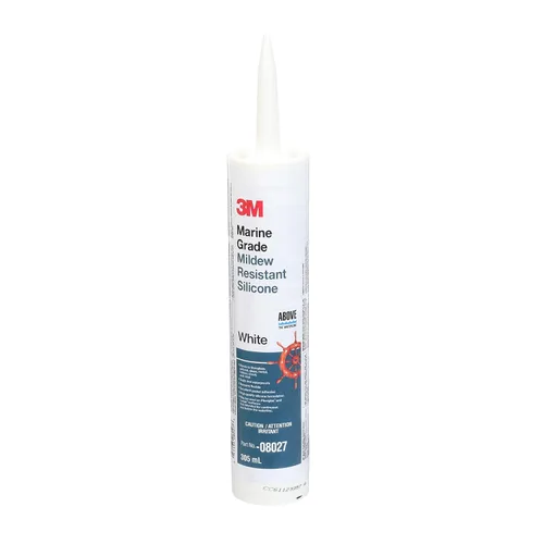 Vista 6 de Sellador de silicón blanco 3M, tipo marítimo, 3004.7762