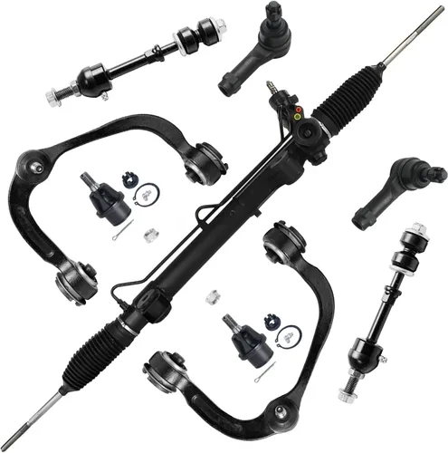 Vista 22 de Detroit Axle - Kit de brazos de control de extremo de 8 piezas para Toyota 2001-2003 Highlander 2002-2003 Camry Lexus ES300, 2 conjuntos de brazos