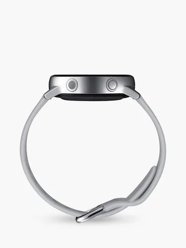 Vista 5 de Samsung Galaxy Watch Active - Reloj inteligente, 1.57 in, GPS, Bluetooth, WiFi, plateado 2.3