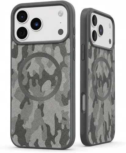 Vista 30 de Funda de silicona con soporte para iPhone 17 Pro [compatible con MagSafe] [Protección completa de la cámara] (6.3 pulgadas 2025), fundas de teléfono