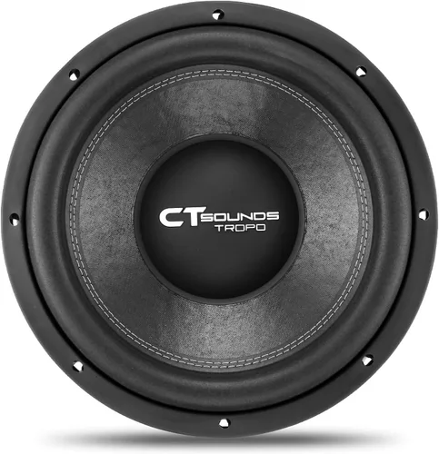 Vista 2 de CT Sounds TROPO-12-D2 - Subwoofer para automóvil de 12 pulgadas, 1300 W, potencia máxima, dual, 2 Ohm