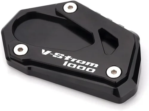 Vista 3 de BABUJI Soporte de motocicleta para Suzuki VStrom 1000 DL1000 V-Strom 1000XT 2014-2019 2016 2017 2020 Soporte lateral de extensión de pie