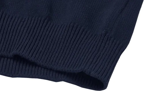 Vista 5 de MAGNIVIT Suéter para hombre con cremallera de 14, a rayas, para otoño e invierno, bloque