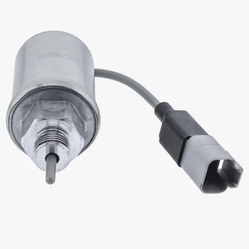 Vista 3 de Solenoide de parada 185206452 U85206520 para Perkins 402D 403D 404D